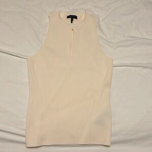 Rag & bone ribbed tank with front keyhole